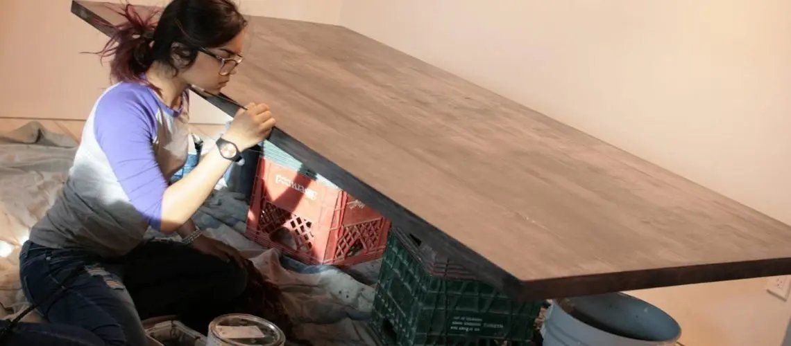 Painting artwork for the apartments
